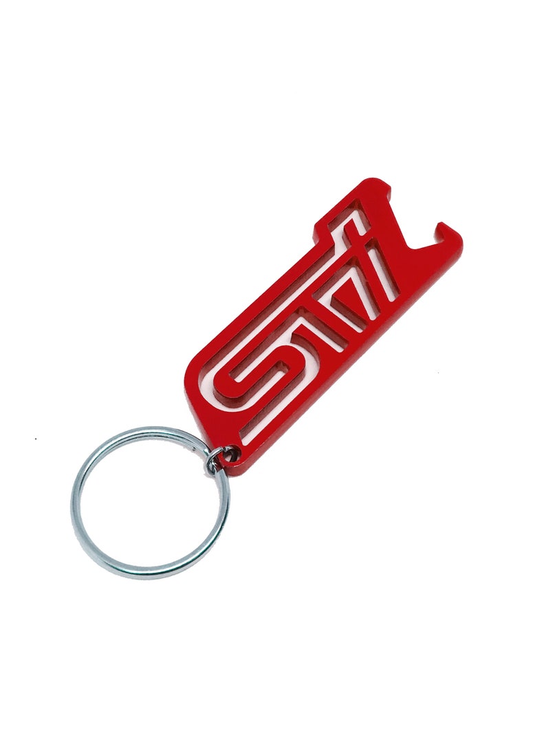 Bottle Opener STI KEY CHAIN for Subaru Sti