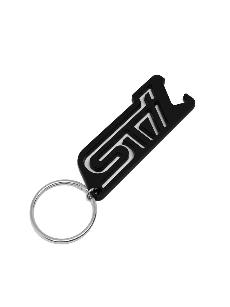 Bottle Opener STI KEY CHAIN for Subaru Sti