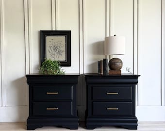 Black Nightstands