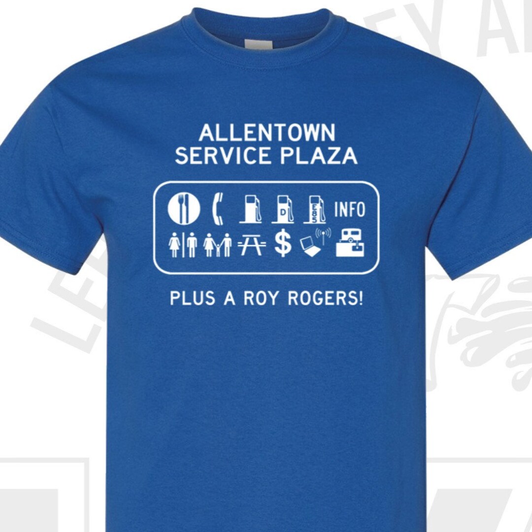Cool Allentown Service Plaza Tshirt Etsy