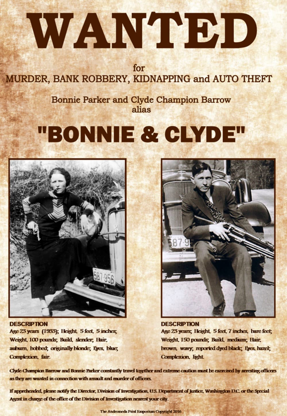 The Real Bonnie And Clyde Newspaper