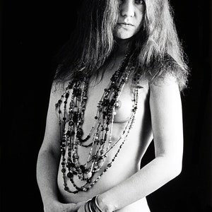 Pôster com impressão fotográfica JANIS JOPLIN 13" x 19"