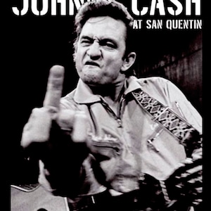 JOHNNY CASH Poster 13 &quot;x 19 &quot;
