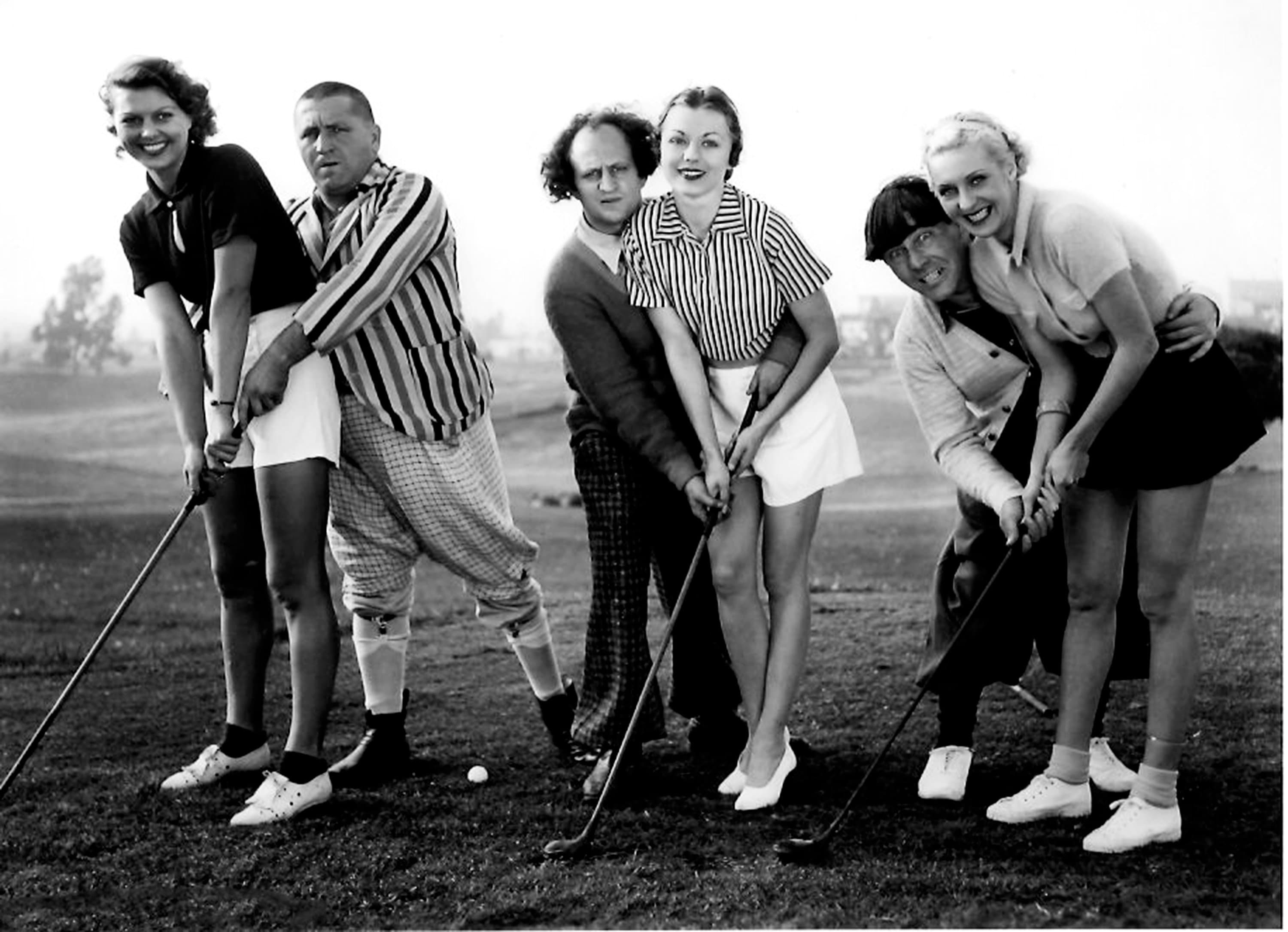 Stooges Golfing Etsy New Zealand