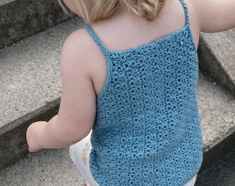 Floraline Top - Crochet Pattern (Kids)