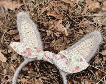 THE BUNNY HEADBAND - Crochet Pattern / Craft Instructions