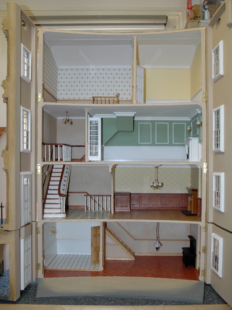 Bath Circus Dolls House Miniature 1/12th Scale Etsy UK