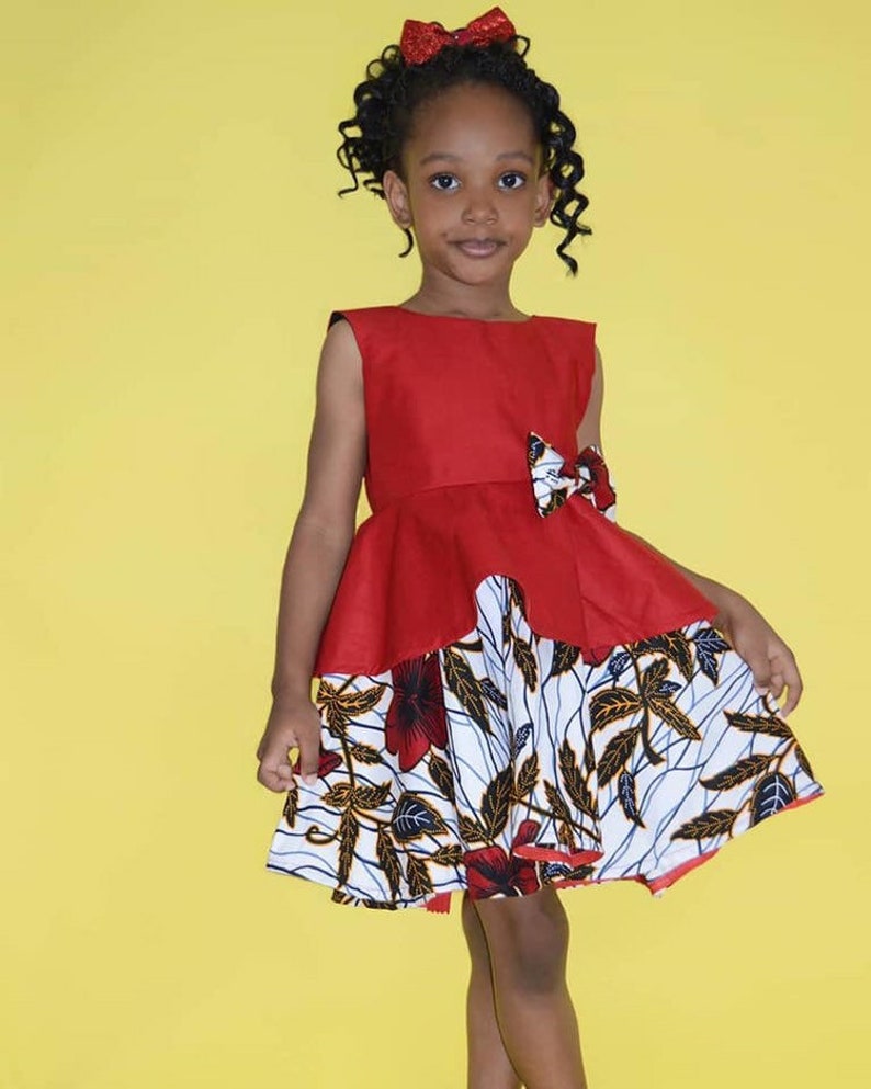 Children african dress/ african fashion / kids wear /Ankara | Etsy