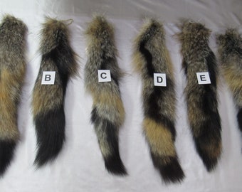 Gray Fox Tail Etsy - fox fur tail roblox