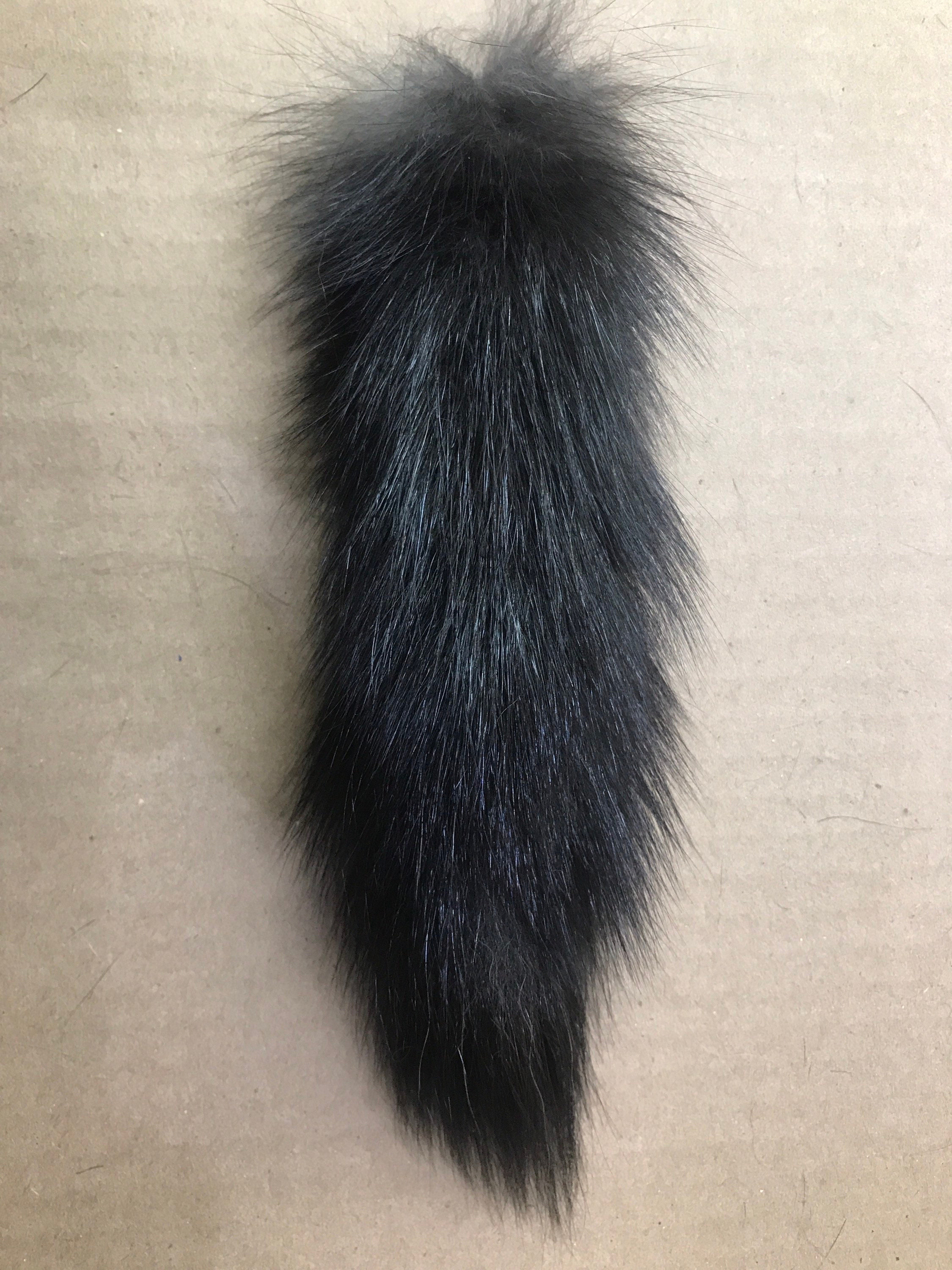 Russian sable tail keychain