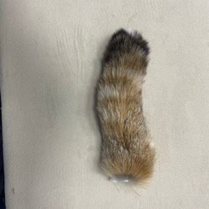 Chaveiro com cauda de lince natural