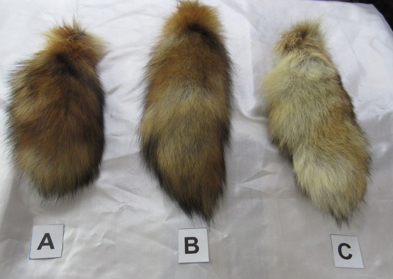 Assorted American Red Fox Keychains