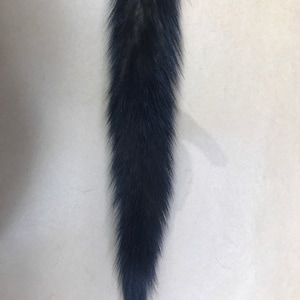Natural Fisher tail keychain