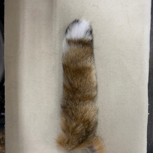Chaveiro com cauda de lince natural