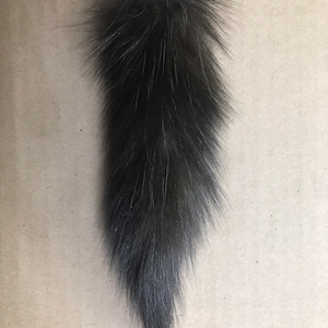 Russian sable tail keychain
