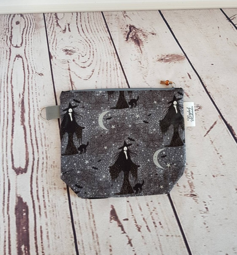 bag for knitting storage bag sock bag Project Bag size s knitting bag sock bag Craft bag Project Bag knitted bag