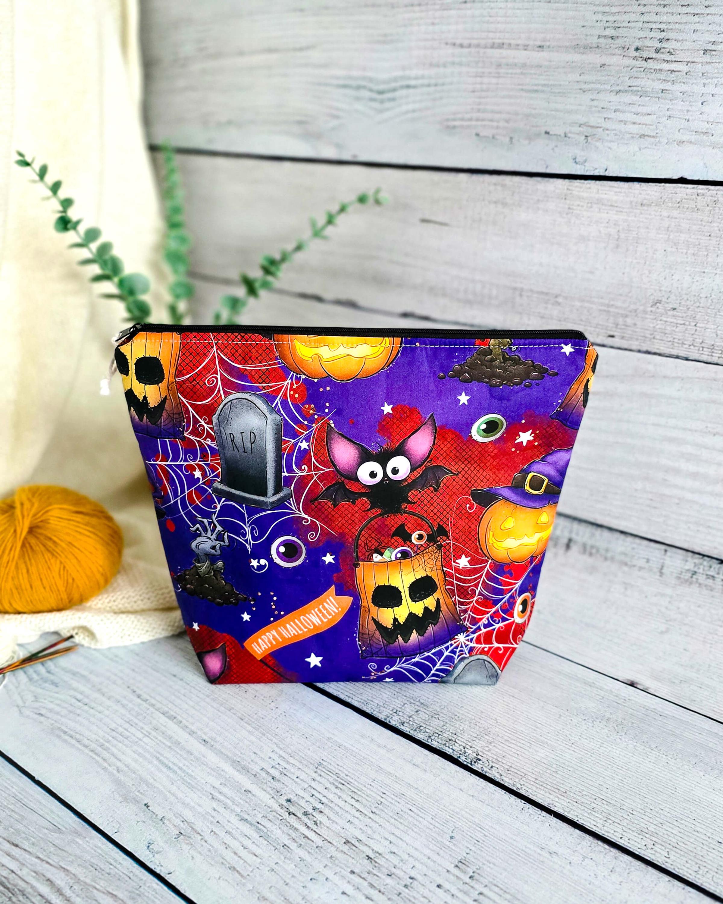 Hexen-Make-up-Tasche Mit Doppelseitigem Druck – Geschenk Für Frauen, Halloween-Fans & Gift-Enthusiasten