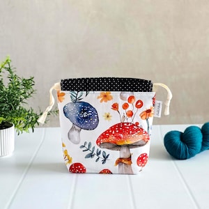 Project bag | Project pouch | Knitting bag | Bobble bag | Mini bag | Cosmetic bag | Project bag | Knitting bag | Sock bag