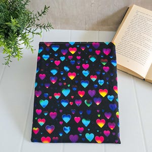 Book cover Rainbow Love | Book bag | Booksleeve | Book cover | Book bag | Cover for journal planner