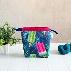 Project bag | Project pouch | Knitting bag | Bobble bag | Mini bag | Cosmetic bag | Project bag | Knitting bag | Sock bag