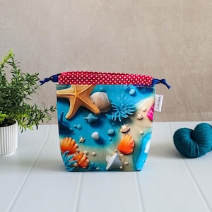 Project bag | Project pouch | Knitting bag | Bobble bag | Mini bag | Cosmetic bag | Project bag | Knitting bag | Sock bag