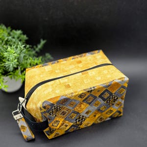 Fenja Bag Solea Gold – Projecttas, breitas & handwerktas – Handgenaaid voor creatieve geesten