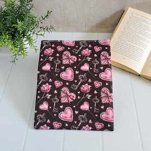 Book cover secret of the heart | book bag | booksleeve | book cover | book bag | cover for journal planner