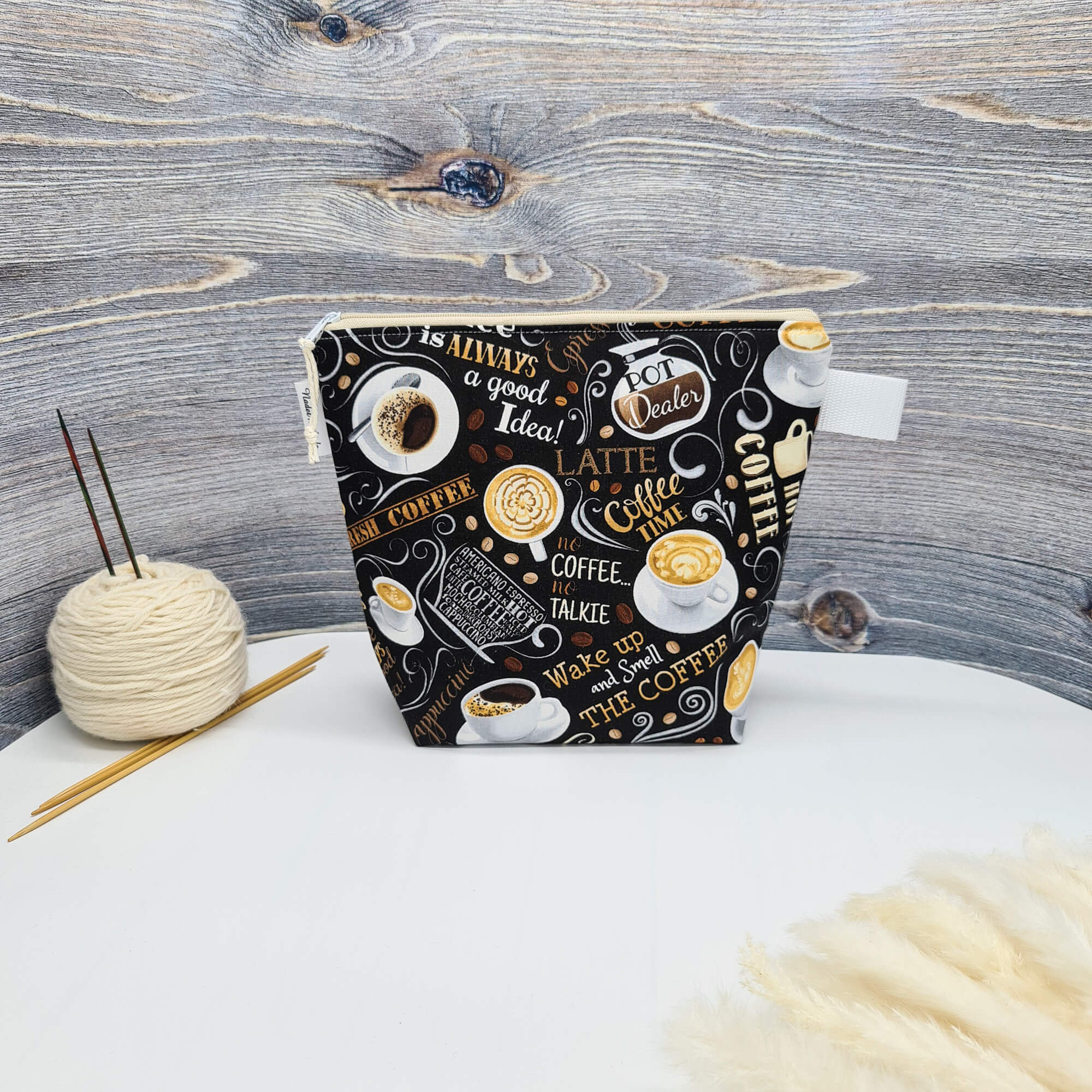 Coffee and Pumpkins Project Bags – Woolenworksdesigns