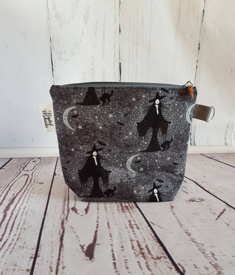 bag for knitting storage bag sock bag Project Bag size s knitting bag sock bag Craft bag Project Bag knitted bag