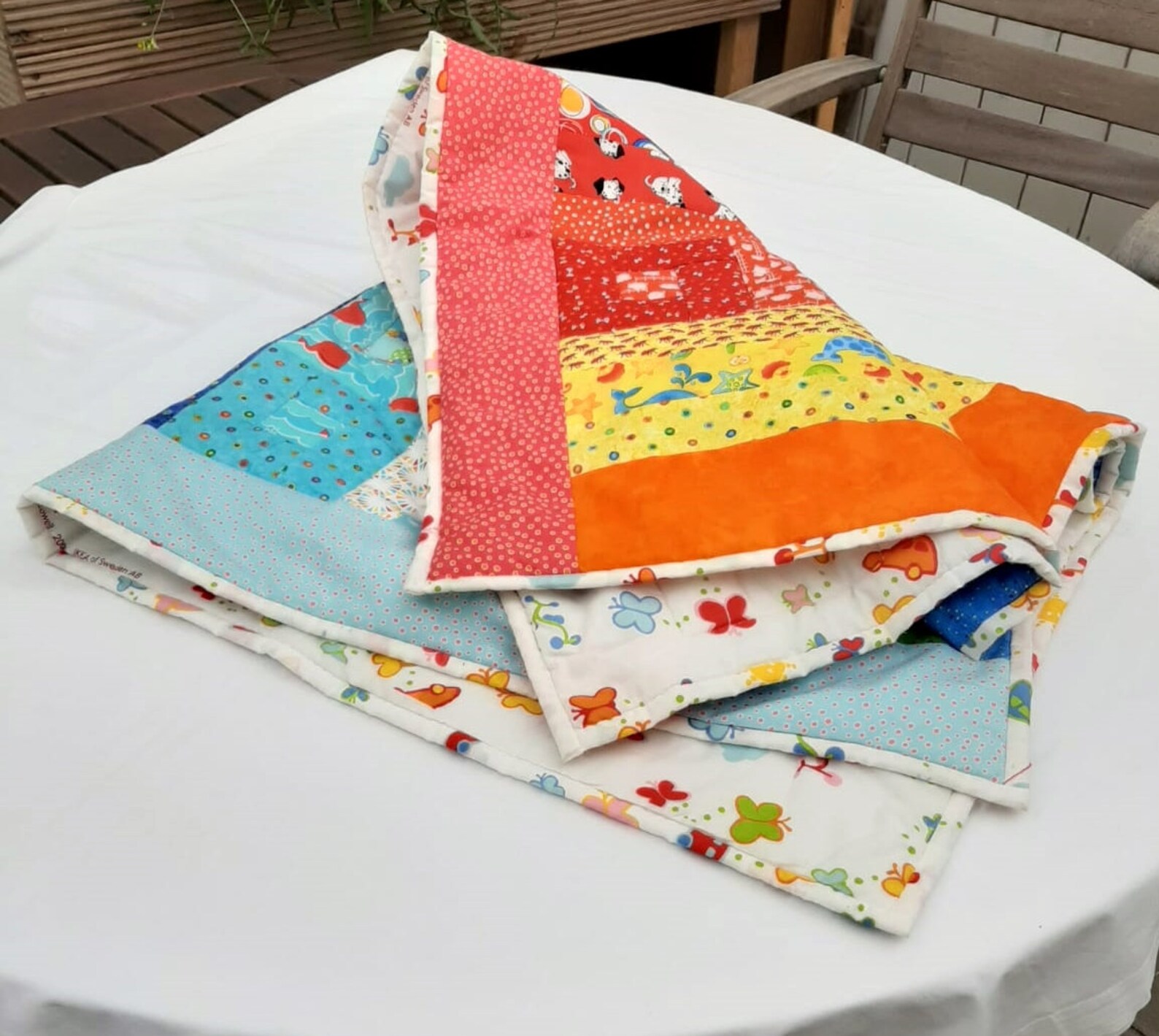 Patchwork Blanket Kids Blanket Quilt Etsy
