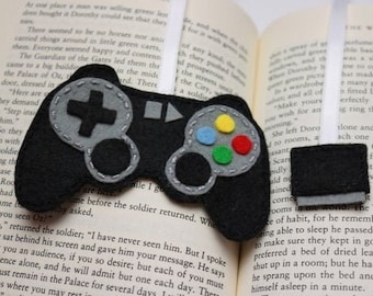 Games controller bookmark, Gifts for gamers, Valentines gift for men, Fathers day gift, Boyfriend gift, Gift for teens, Unique gifts for men