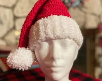 Bonnet de Noel au crochet, Bonnet des Fêtes