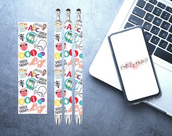 Speech Therapy Pen, SLP Gift, Speech Pathology