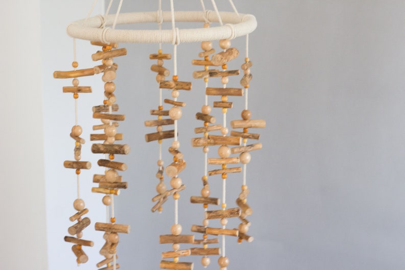 Wooden Baby Mobile Mobile Art Baby Mobile Kit Wood Crib Etsy