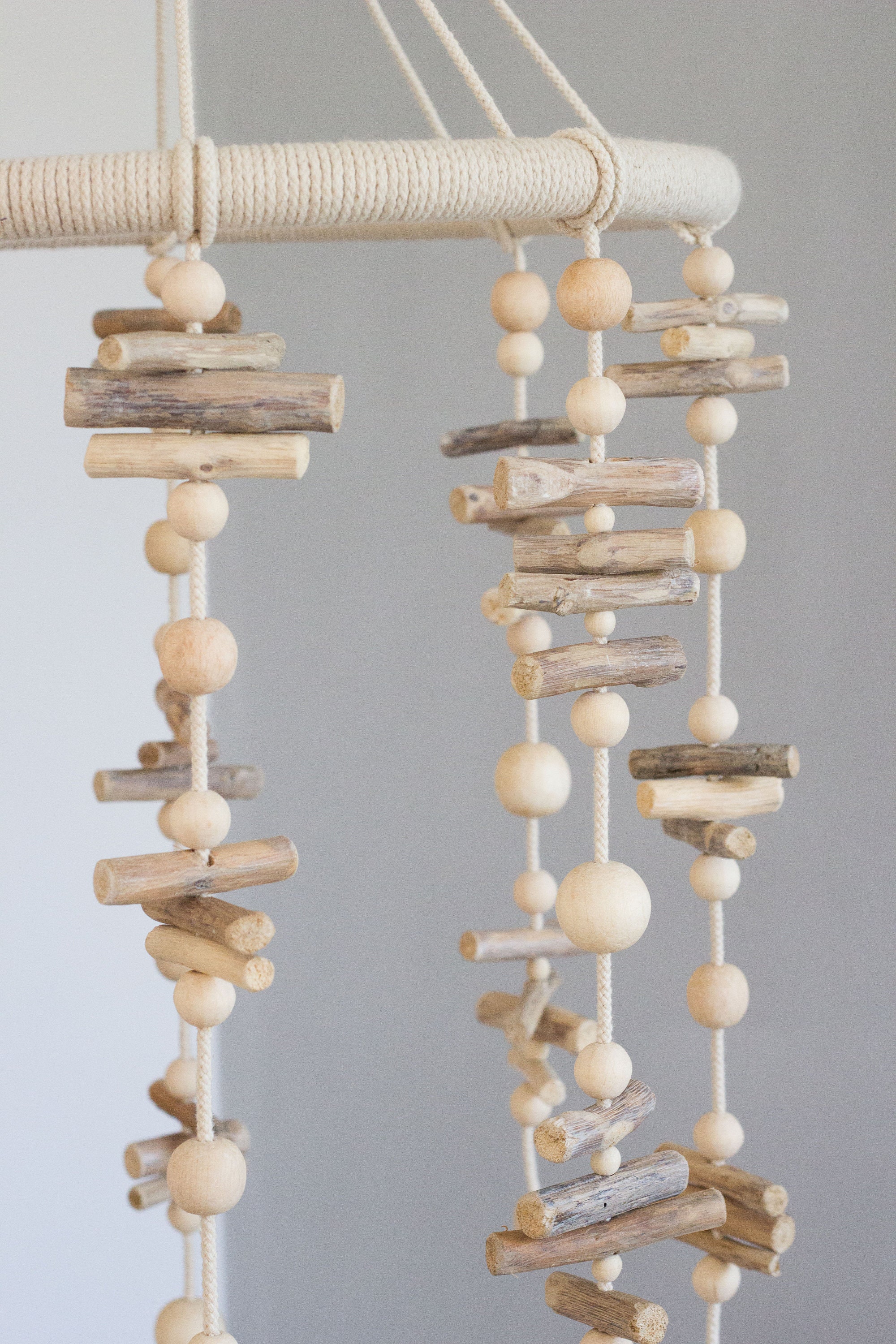 Wooden baby mobile wood crib mobile montessori mobile Etsy