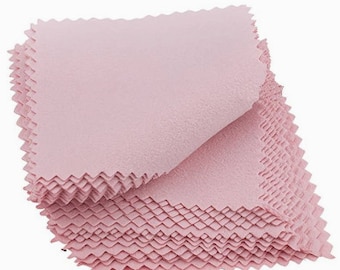 Jewelry cleaning cloth/polishing cloth/microfiber jewelry cleaning cloth/suitable for all types of jewelry