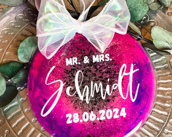 Personalizowane ozdoby świąteczne | Personalizowane ozdoby choinkowe | Akryl | Ozdoby świąteczne | Etykiety na prezenty | Twoje imię