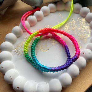 CADENA DE AMOR | Pulsera Arcoíris | Pulsera Protectora | Pulsera Arcoíris de la Suerte | Pulsera de la Suerte | Arcoíris