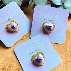 Personalized Mini Love Pocket Hug | Love | Heart | Lucky Charm | Encouragement | Small Personal Pocket Hug | Mother&#39;s Day/Purple/Blue