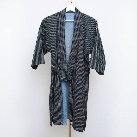 noragi jacket men japanese vintage kimono cotton 2
