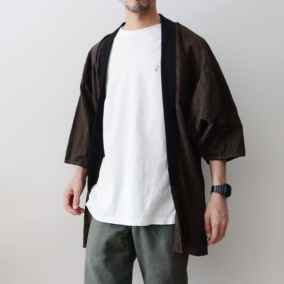 Noragi Jacket Japan Men Kimono Vintage 30s 40s