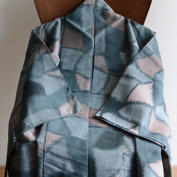 Kimono Japanese Vintage Long 60s Antique Kimono Mo