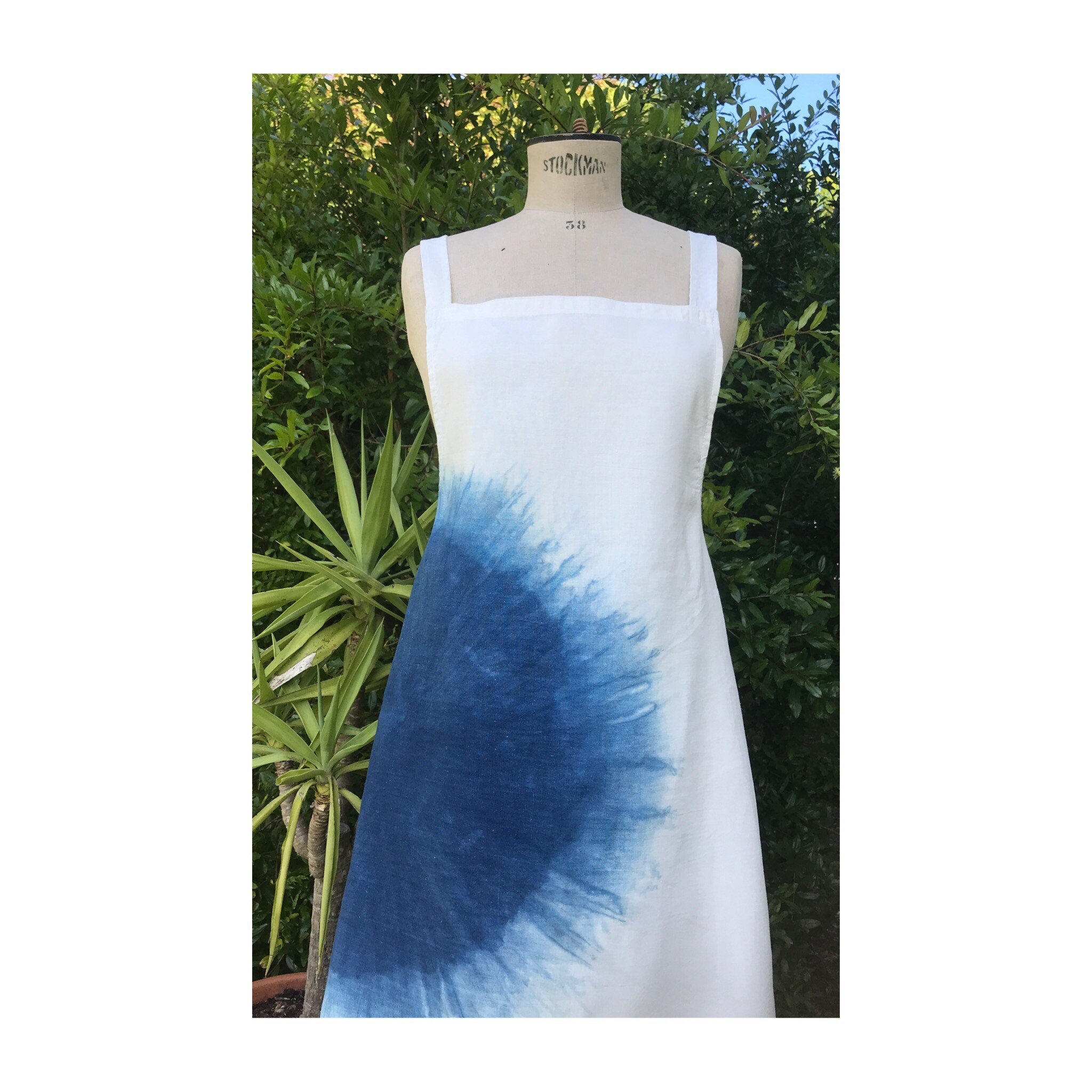 Tablier Japonais - Teinture Indigo