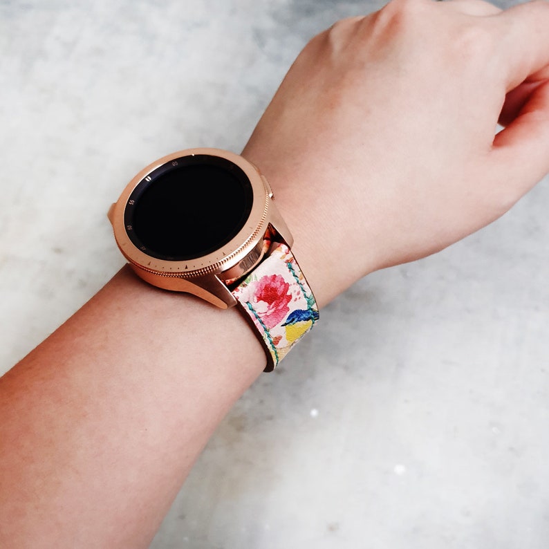Galaxy Watch Rose Gold Band 42mm 46mm Samsung S3 Samsung S2 | Etsy