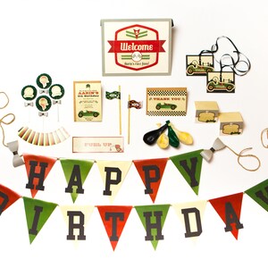 Vintage Race Car - Petite Box