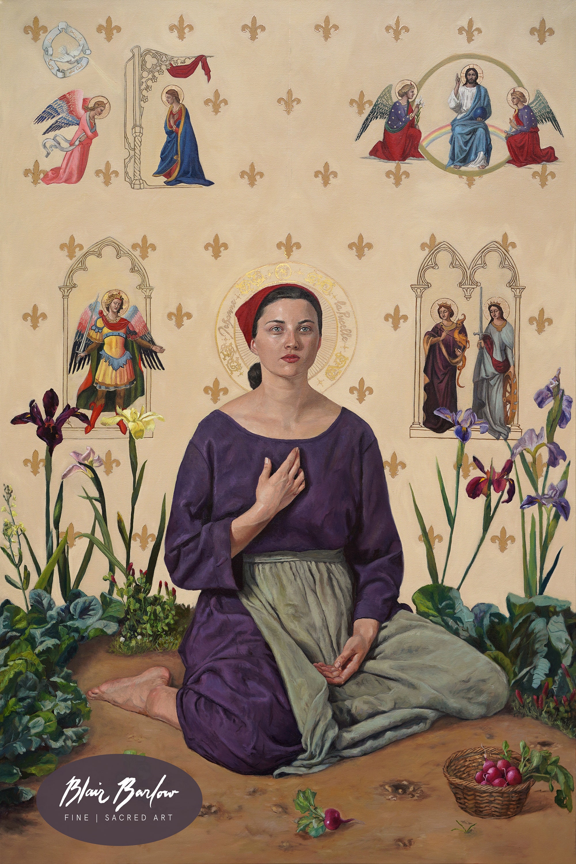 JUANA DE ARCO サロペット M Saint Joan of Arc Print, Archival Paper, Fine Art - Etsy