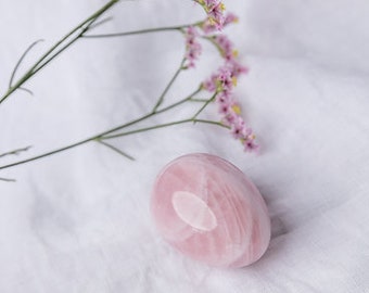 Quartz rose œuf de Yoni