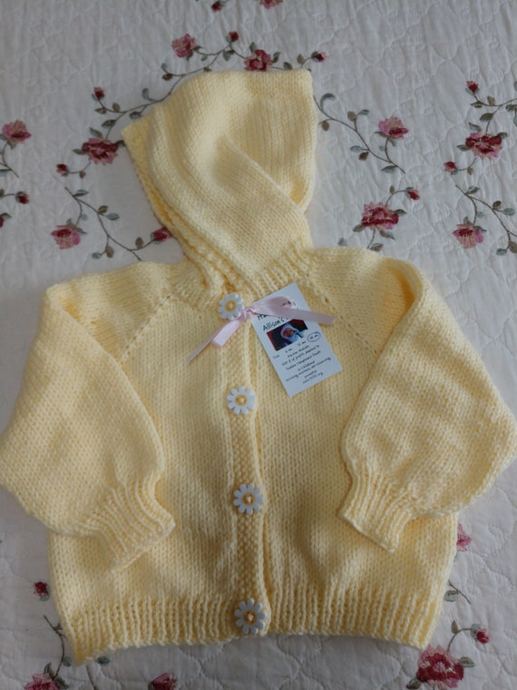 baby girl hooded cardigan