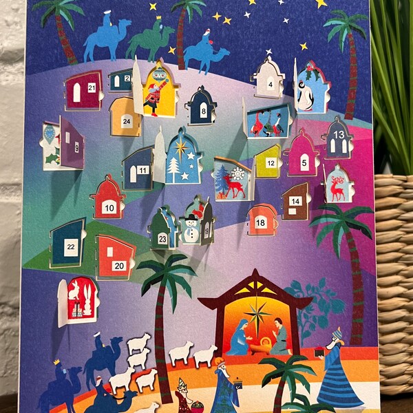 Open Doors Advent Calendar Etsy
