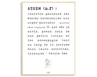 Poster Definition Dad A4 Etsy